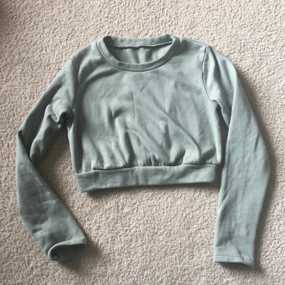 Alo Yoga cropped sweatshirt